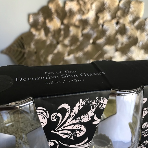 Christian Siriano Silver Rhinestone Crystal Glass - Picture 4 of 7